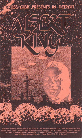 GB50 - The Fugs Postcard (PINK/SALMON) - Grande Ballroom (29 - Mar - 68) Condition - 1.5